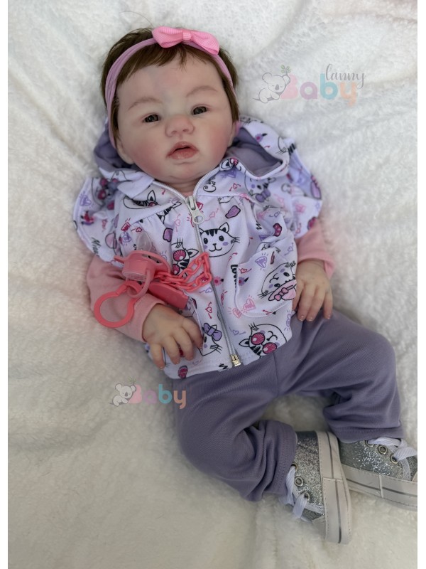 Bebê de Silicone Sólido Cecília - Kit Base