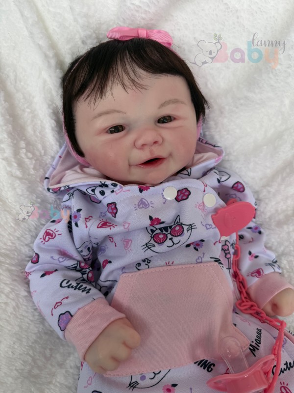 Bebê de Silicone Sólido Julia - Kit Base