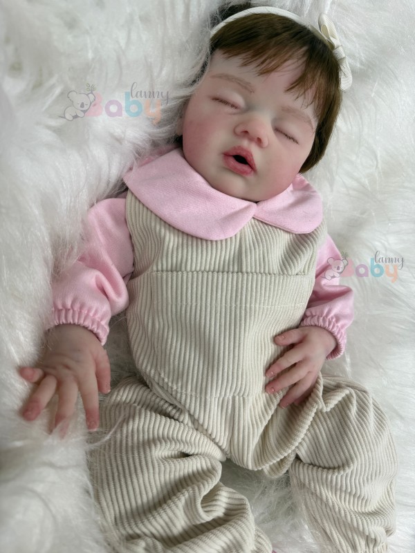 Bebê de Silicone Sólido Mia - Kit Completo