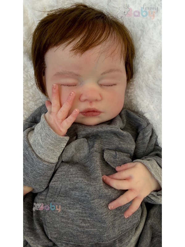 Bebê de Silicone Sólido Nico - Kit Base