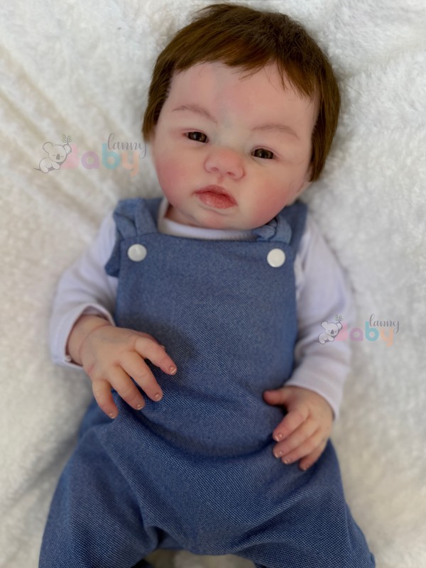 Bebê de Silicone Sólido Theo - Kit Base