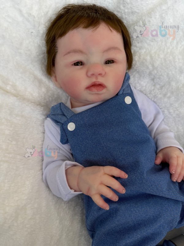 Bebê de Silicone Sólido Theo - Kit Base