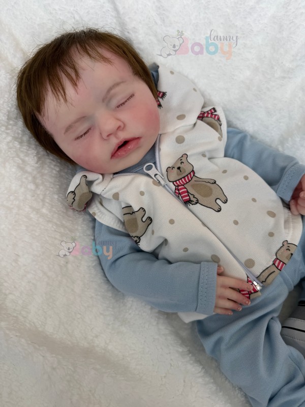 Bebê de Silicone Sólido Tomás - Kit Base