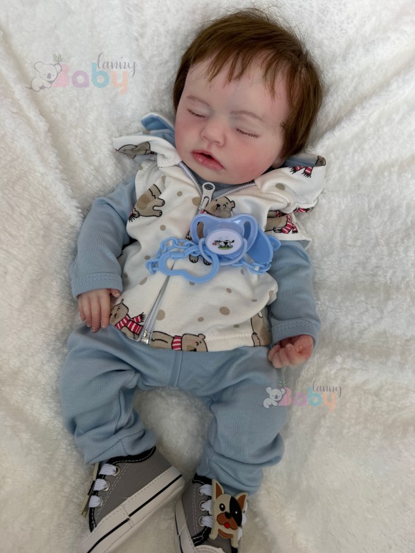 Bebê de Silicone Sólido Tomás - Kit Base