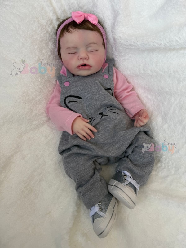 Bebê de Silicone Sólido Valentina - Kit Base