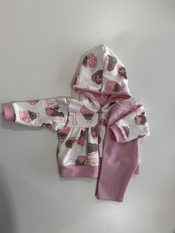 Conjunto de Moletom Preguiça