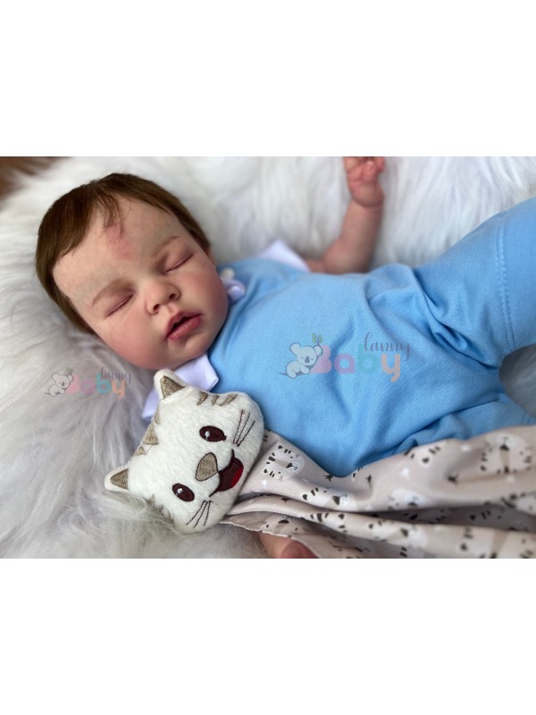 Bebê Reborn Noah Menino - Kit Completo