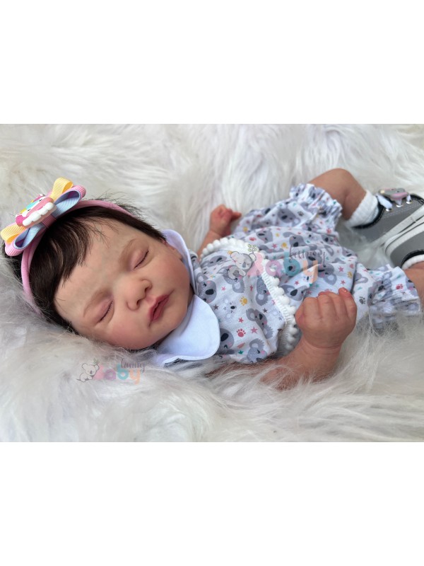 Bebê Reborn Samanta - Kit Completo
