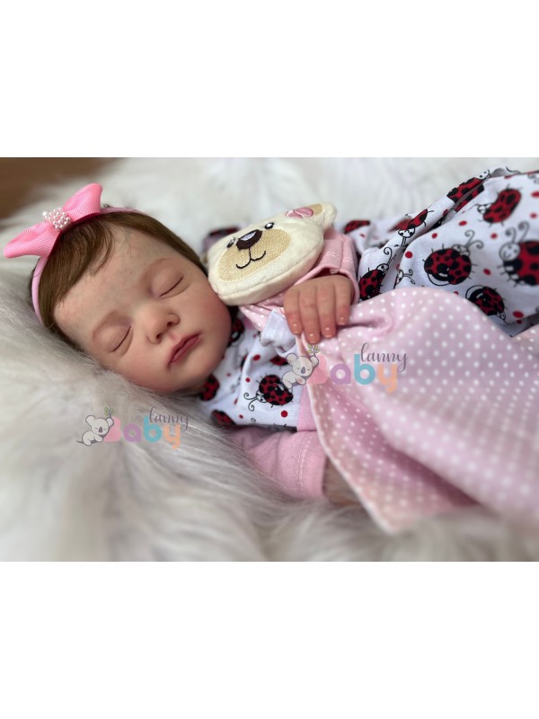 Bebê Reborn Alessia - Kit Completo