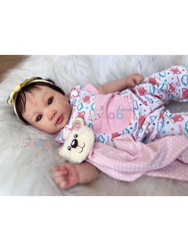 Bebê Reborn Bella - Kit Completo