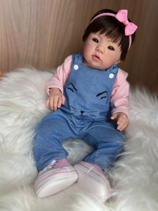 Bebê Reborn Olivia - Kit Base