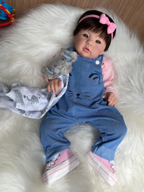 Bebê Reborn Olivia - Kit Completo