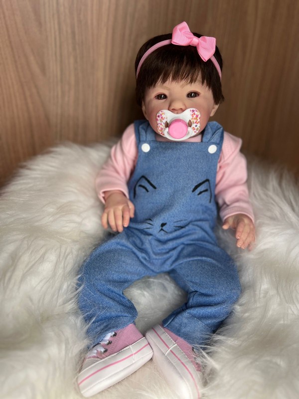 Bebê Reborn Olivia - Kit Base
