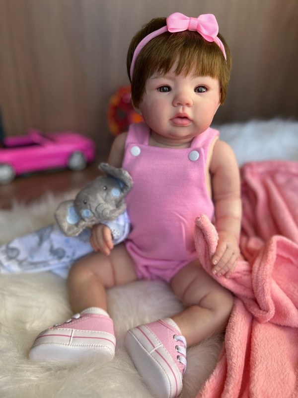 Bebê Reborn Bia - Kit Completo