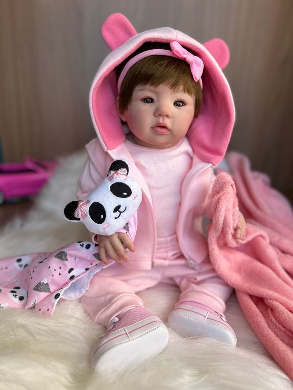 Bebê Reborn Gabi - Kit Completo