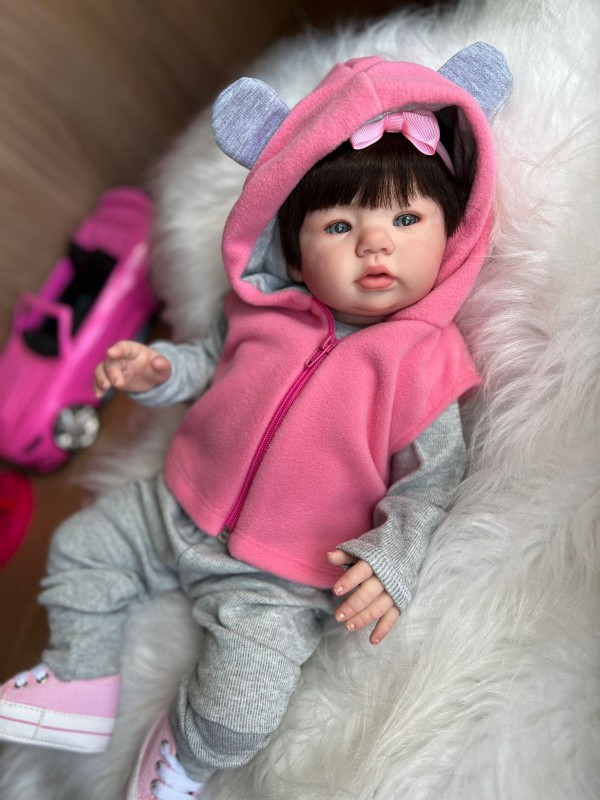 Bebê Reborn Louise - Kit Base