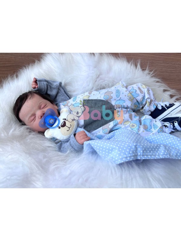 Bebê Reborn Sam - Kit Completo