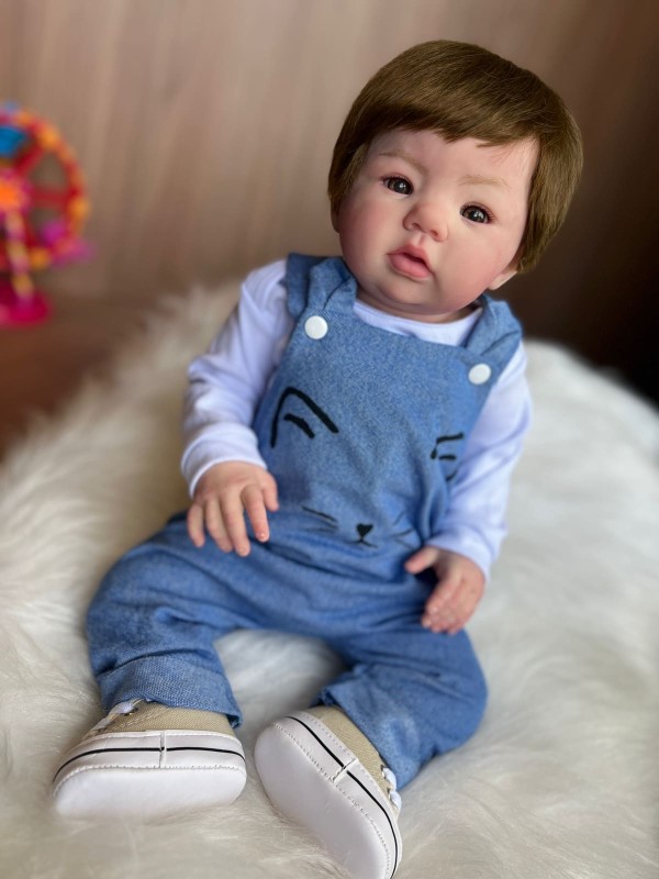 Bebê Reborn Theo - Kit Completo