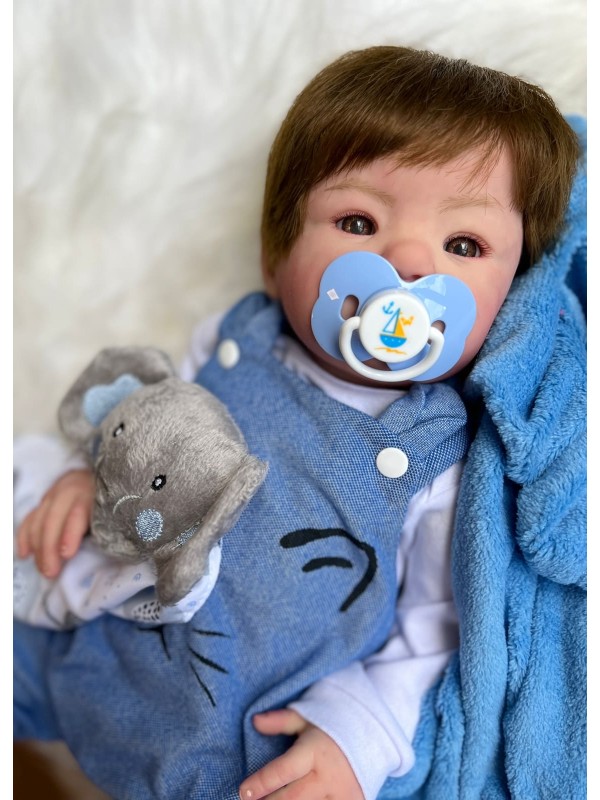 Bebê Reborn Theo - Kit Completo