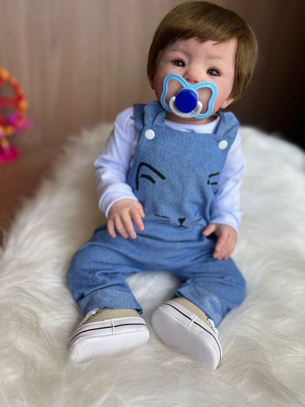 Bebê Reborn Theo - Kit Base