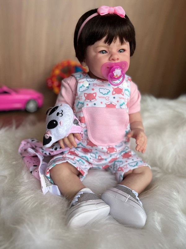 Bebê Reborn Valentina - Kit Completo