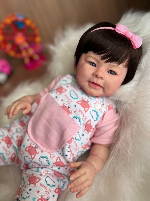 Bebê Reborn Valentina - Kit Completo